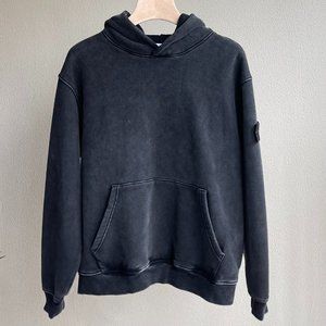 Stone Island Padded Hooded Sleeve Badge Sweatshirt